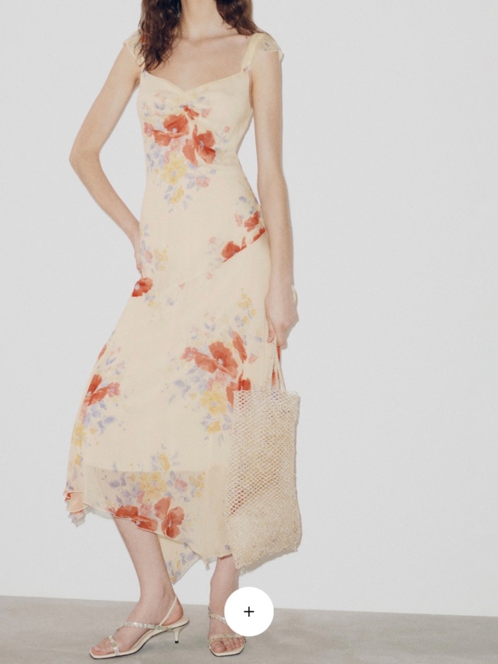 Reformation Zea Dress Ivory - Size 2